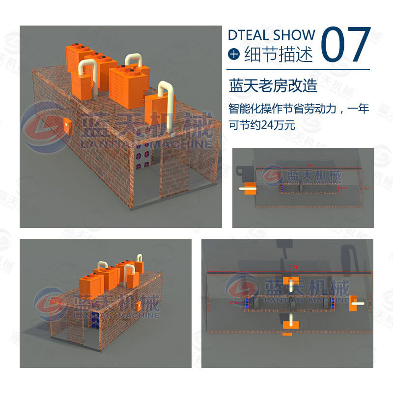 魚干烘干機老房改造